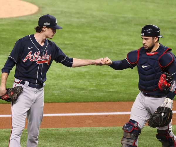 National League Championship Series: four-run ninth propels Braves past Dodgers in Game 1