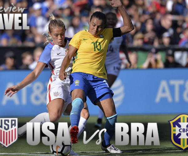 United States vs Brazil: Final game of Tournament of Nations sees historic rivals faceoff to end tournament