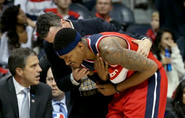 Bradley Beal Questionable To Play Against Oklahoma City Thunder With Shoulder Injury