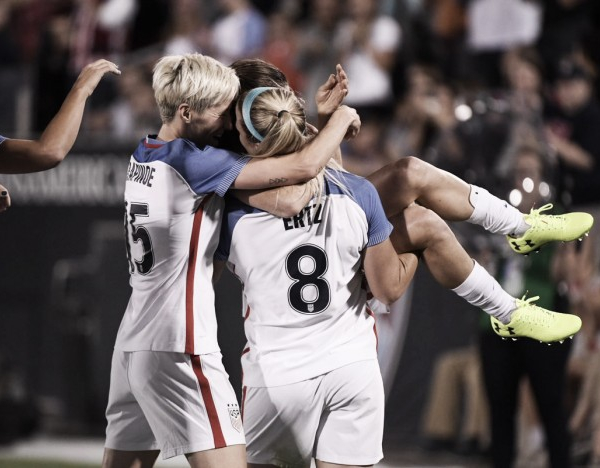 A Julie Ertz brace leads the USWNT to win over New Zealand