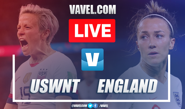 England vs USWNT Live Score and Stream Updates (1-1)