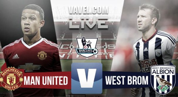 Result Manchester United - West Bromwich Albion in Premier League 2015 (2-0)