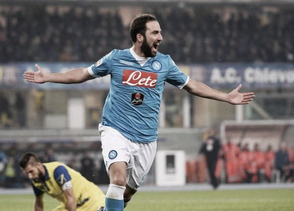 Chievo 0-1 Napoli: Partenopei extend league unbeaten run to four thanks to Higuain's strike
