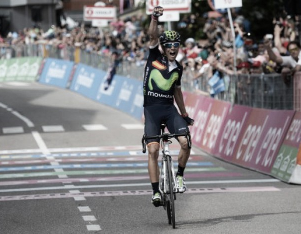 Giro d'Italia, riscatto di Valverde ad Andalo. Kruijswijk in controllo, Nibali perde ancora