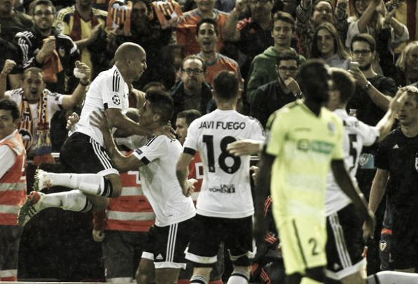 Valencia CF 2-1 KAA Gent: Feghouli's first half strike helps Valencia secure three points