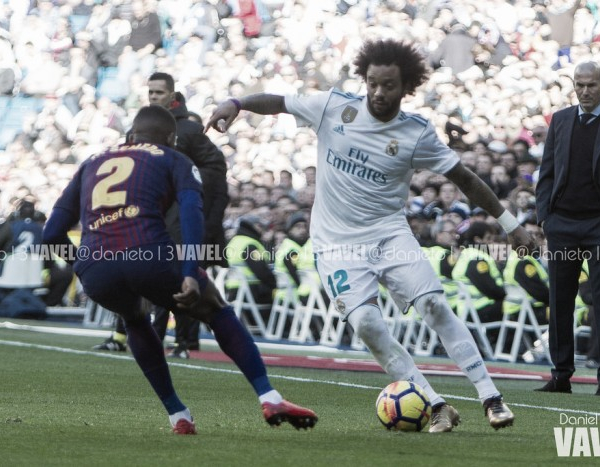 Marcelo sai em defesa de Zidane após derrota no El Clásico: "Vou até a morte com ele"