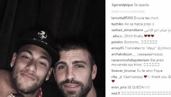 Neymar revela 'incômodo' com foto postada por Piqué: "Pedi para não publicar"