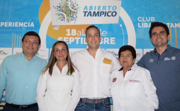 Presentan quinta edición del Abierto Tampico