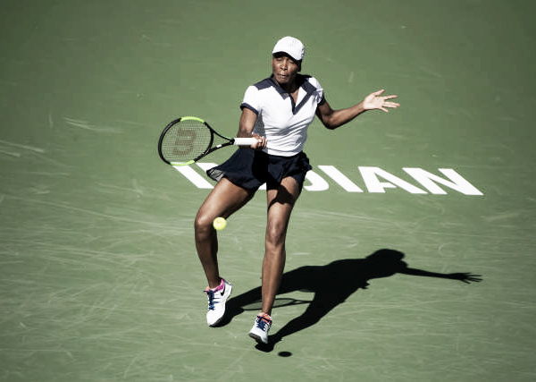 Venus Williams, primera rival de Petra Kvitova en Indian Wells