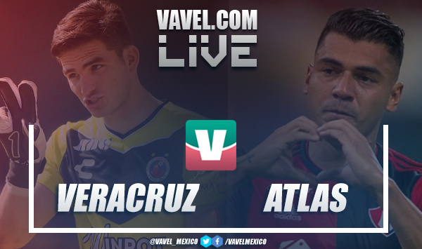 Resumen y goles del Veracruz 0-1 Atlas en Liga MX 2019