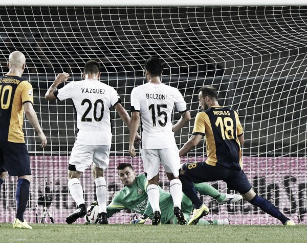 LIVE Hellas Verona - Palermo in Serie A 2015/16 (0-1)