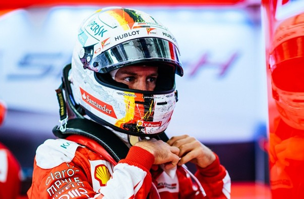 F1, Rotto il mozzo sulla Ferrari di Vettel