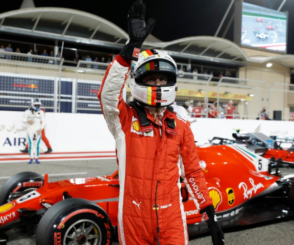 F1, Gp del Bahrain - Qualifiche, Vettel e Raikkonen felici: "Molto ottimisti, la macchina si guida alla grande"