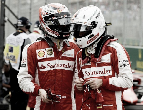 Vettel: "Questione di tempismo nel fare il tempo". Raikkonen: "Non ho saputo spingere a sufficienza"