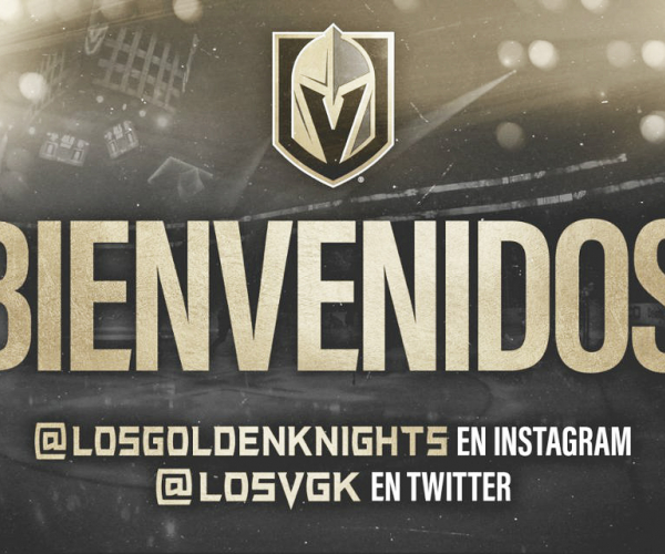 Las Vegas Golden Knights lanzan sus perfiles de redes sociales en
español