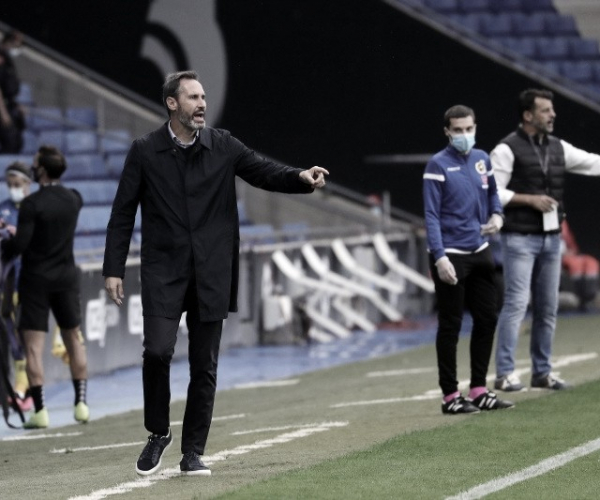 Vicente Moreno: “He visto un equipo
intentando hacer daño al rival”