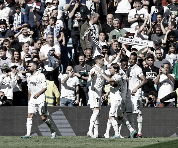 El Real Madrid vuelve a conocer la victoria