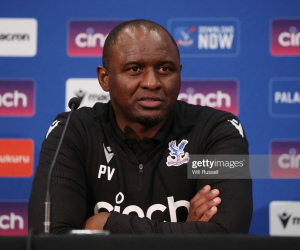 'It will be a completely different game': Patrick Vieira on Palace's Premier League opener against Arsenal