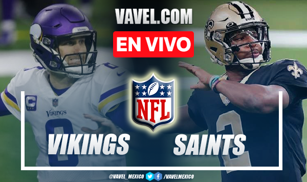 Resumen y anotaciones del Vikings 28-25 Saints en NFL