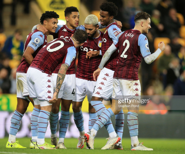 As It Happened: Aston Villa beat beleaguered Norwich City