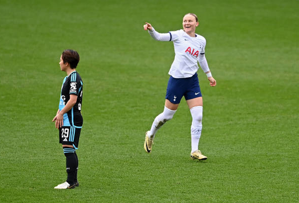 Matilda Vinberg: "It's a special feeling to score my first Tottenham goal"