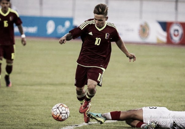El público eligió a Soteldo como mejor jugador ante Bolivia