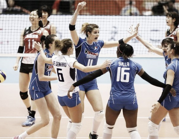 Volley femminile - L'Italia supera il Giappone e vola a Rio 2016