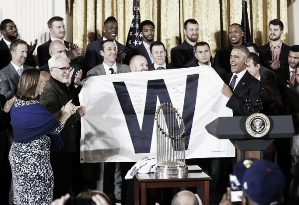 Chicago Cubs visit the White House