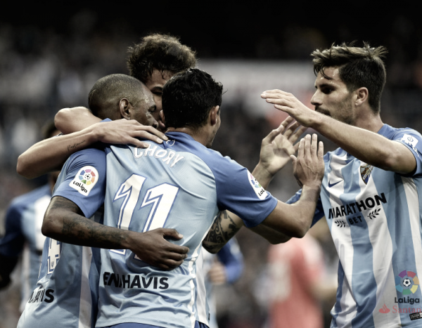 Real Madrid - Málaga CF: puntuaciones del Málaga CF, jornada 13 de LaLiga