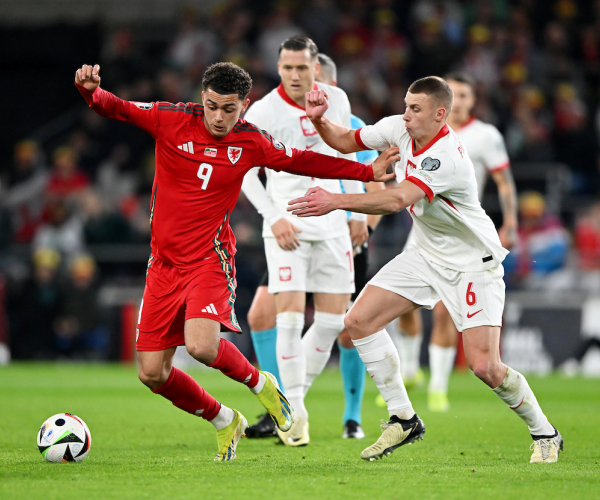 Goles y resumen del Gales (4) 0-0 (5) Polonia en Eliminatorias UEFA Euro 2024