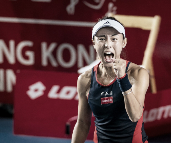 WTA Hong Kong: Wang Qiang survives marathon thriller against Garbiñe Muguruza