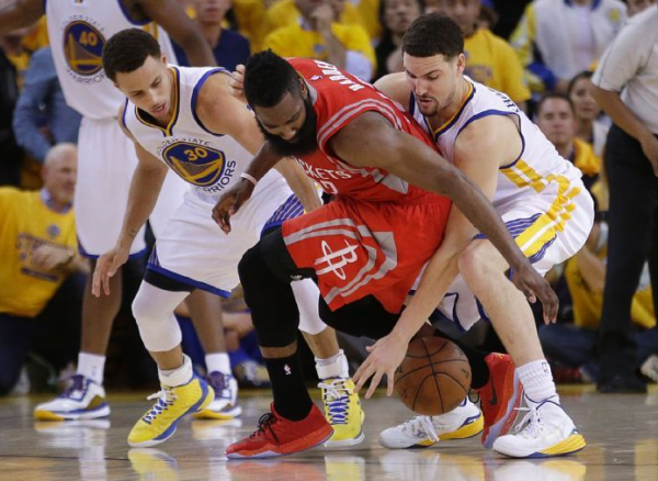 Golden State Warriors - Houston Rockets Score 2015 NBA Playoffs Game 3 (115-80)