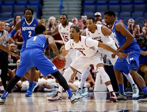 Temple Owls Squeak Out Win Over Memphis Tigers In American Athletic Tournament, 80-75
