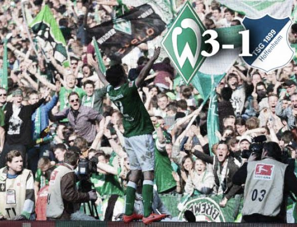 El Werder da un paso casi definitivo para la permanencia