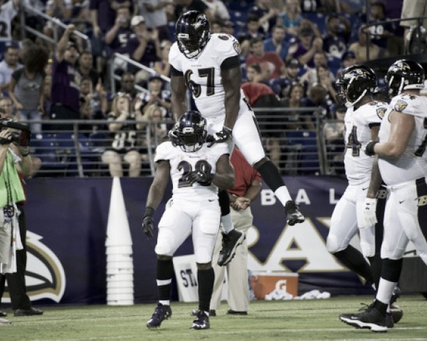 Baltimore Ravens complete comeback over the Carolina Panthers to open preseason