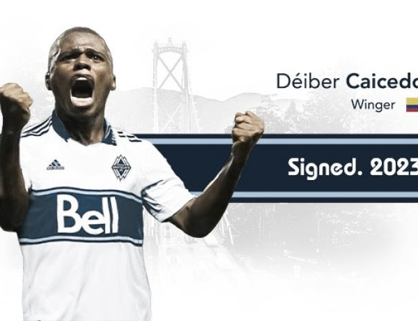Vancouver Whitecaps FC
se refuerza con Déiber Caicedo