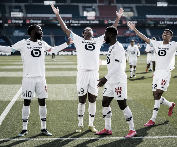 Fatal nas finalizações, Lille vence PSG e retoma liderança da Ligue 1