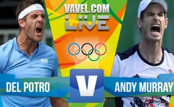Del Potro - Murray in Rio 2016 finale Tennis maschile - Murray è medaglia d'oro anche a Rio (1-3)
