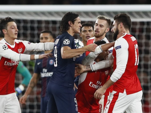 Champions League - Il PSG avanza verso il primo posto bloccando l'Arsenal sul 2-2 all'Emirates