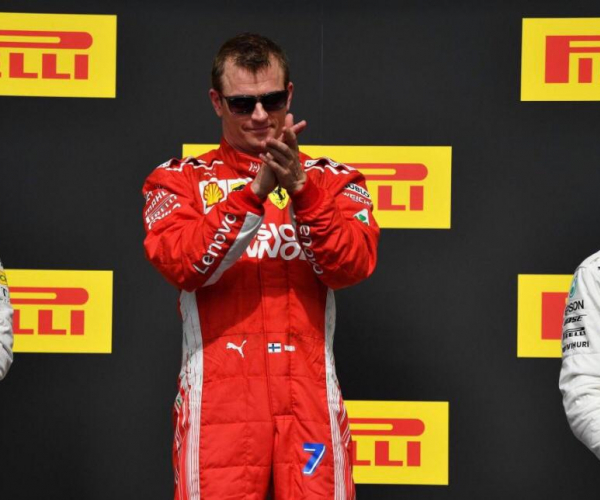 Raikkonen: "Estoy realmente muy feliz de ir a Sauber"