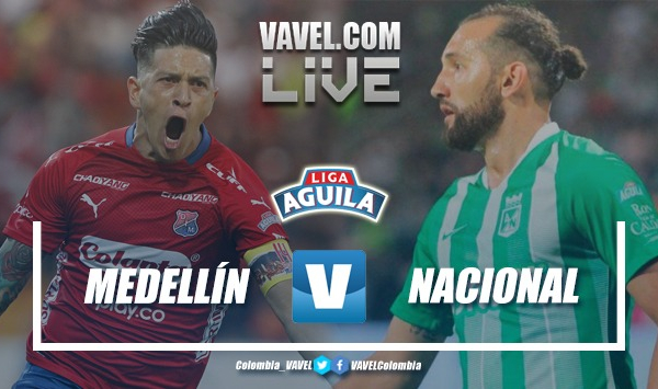 Resumen Independiente Medellín vs Atlético Nacional por la Liga Águila 2019-I (2-2)