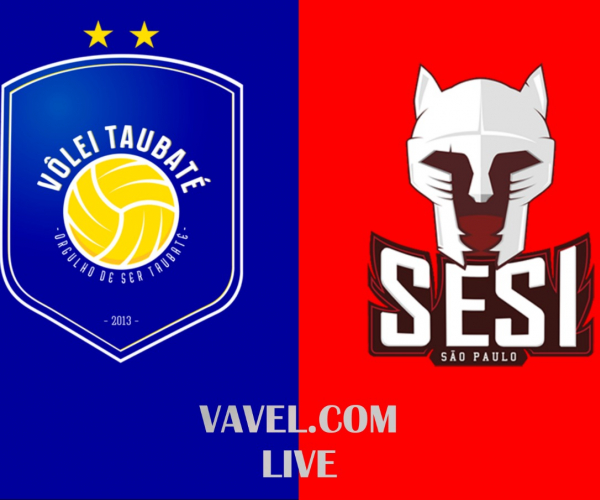 Resultado Taubaté x Sesi-SP pela final da Superliga Masculina (3-0)