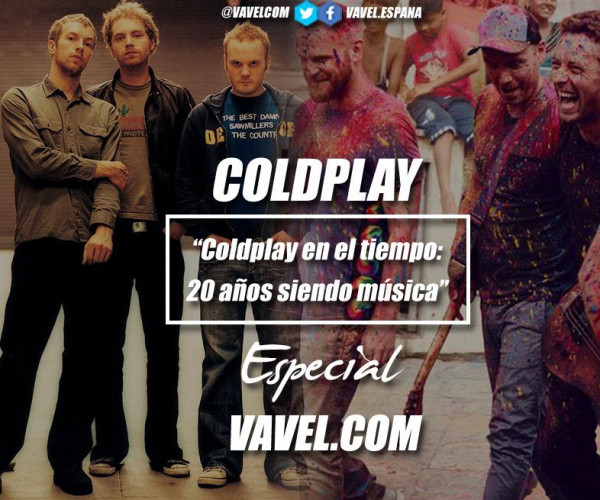 Coldplay en el tiempo: 20 años siendo música