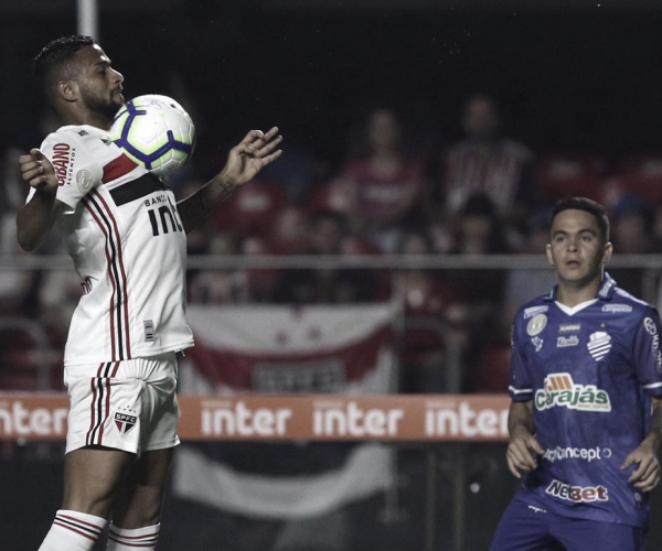 Com gol no final, São Paulo arranca empate diante do CSA no Morumbi