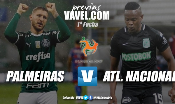 Previa Palmeiras vs. Atlético Nacional:  primer examen del año 