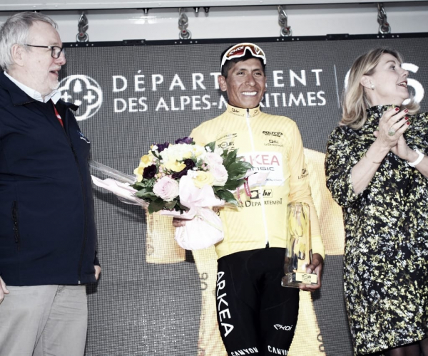 Nairo, campeón del Tour de los Alpes Marítimos