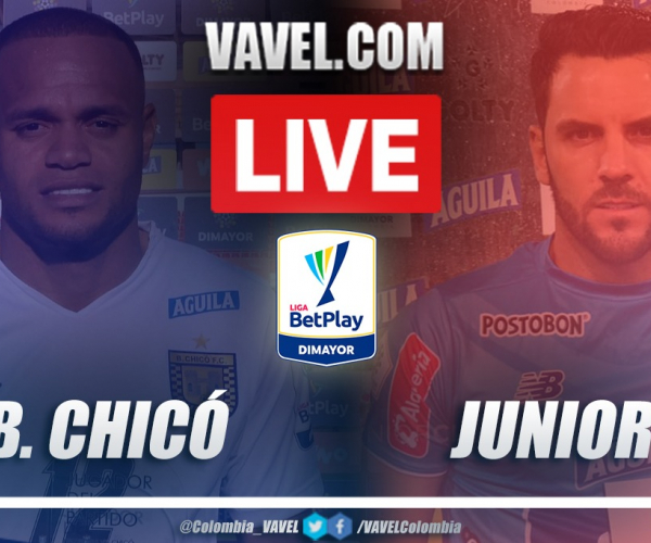 Resumen Boyacá Chicó vs Junior (2-1) en la fecha 8 por la Liga BetPlay 2021-I