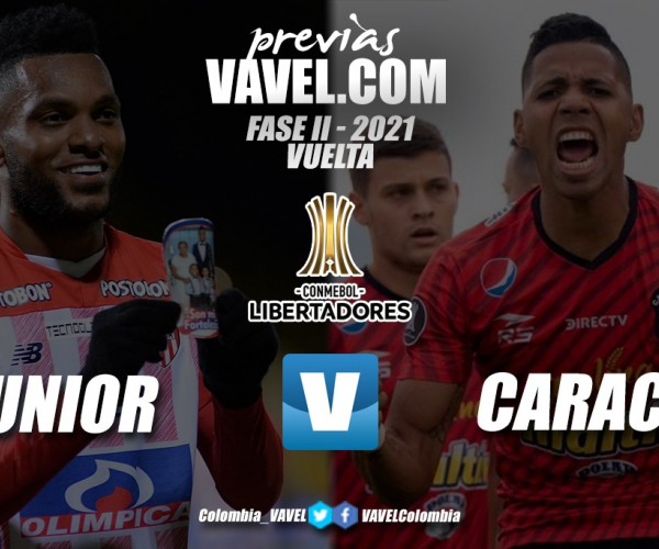Previa Junior vs Caracas FC: Los 'tiburones' buscan liquidar la serie ante los 'Rojos del Ávila'