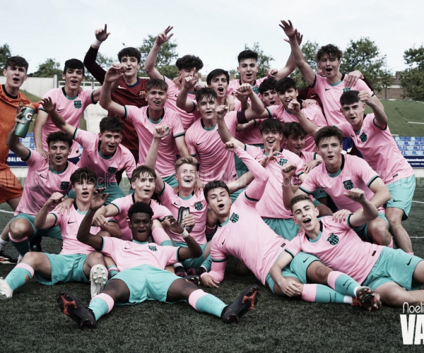 El FCB Juvenil B vuelve
a reinar en la Liga Nacional