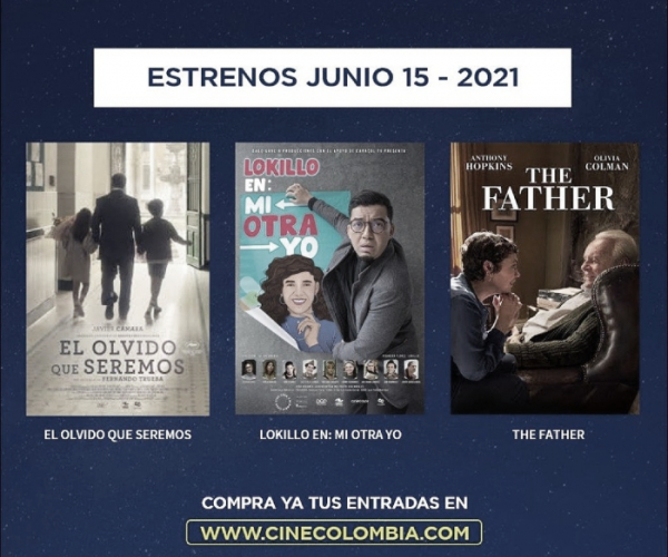 Cine Colombia reabre sus
puertas a todo el público